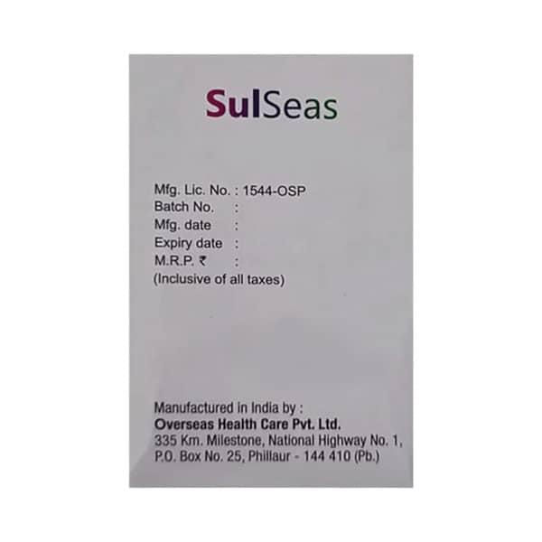 Sulseas 500mg Strip Of 10 Tablets