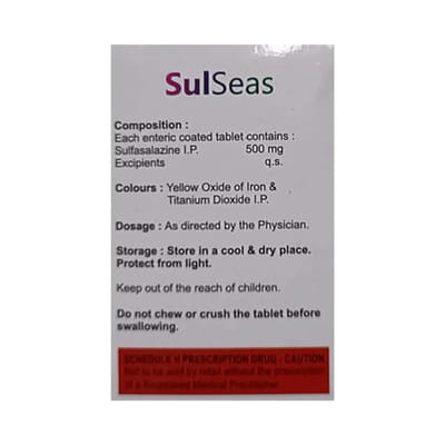 Sulseas 500mg Strip Of 10 Tablets