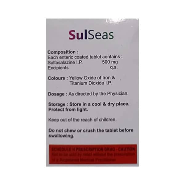 Sulseas 500mg Strip Of 10 Tablets