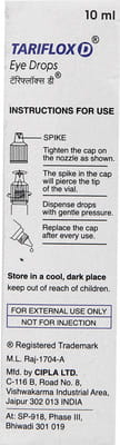Tariflox D Bottle Of 10ml Eye Drops