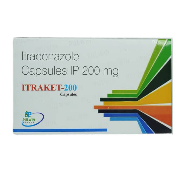 Itraket 200Mg Strip Of 10 Capsules