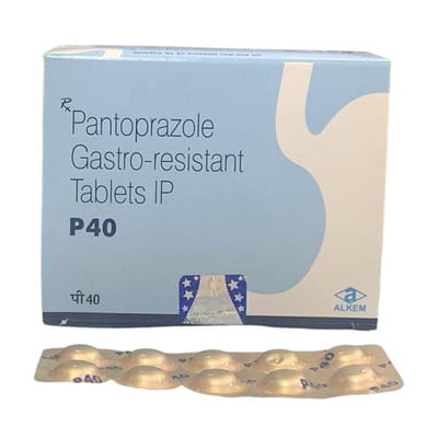 P 40mg Strip Of 10 Tablets