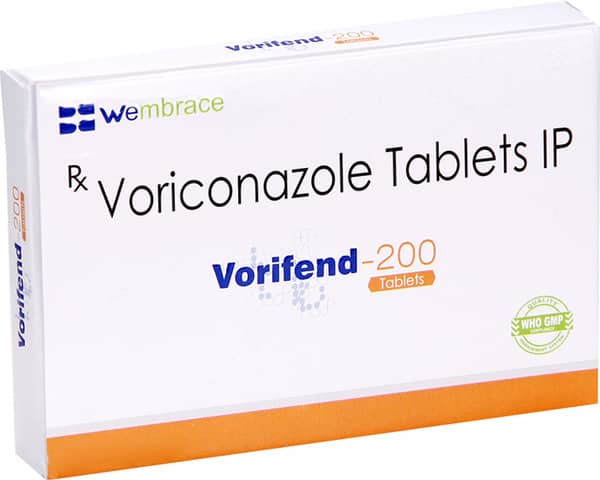 Vorifend 200Mg Strip Of 4 Tablets (Wembrace)