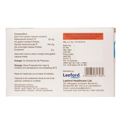 Rebozen It Strip Of 10 Capsules