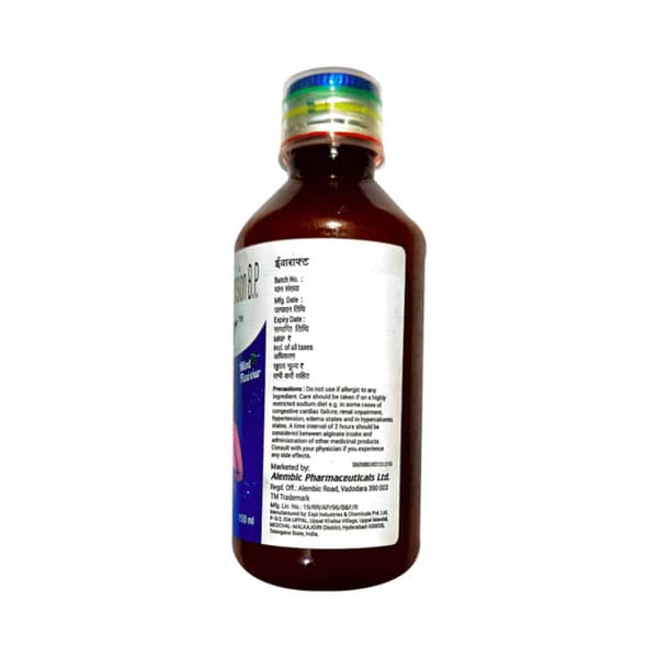 Evaraft Mint Flavour Sugar Free Bottle Of 150ml Suspension