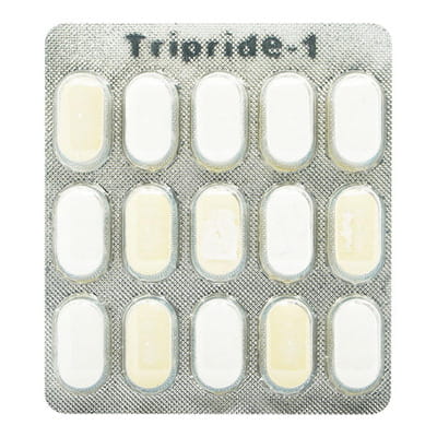 Tripride 1mg Strip Of 15 Tablets