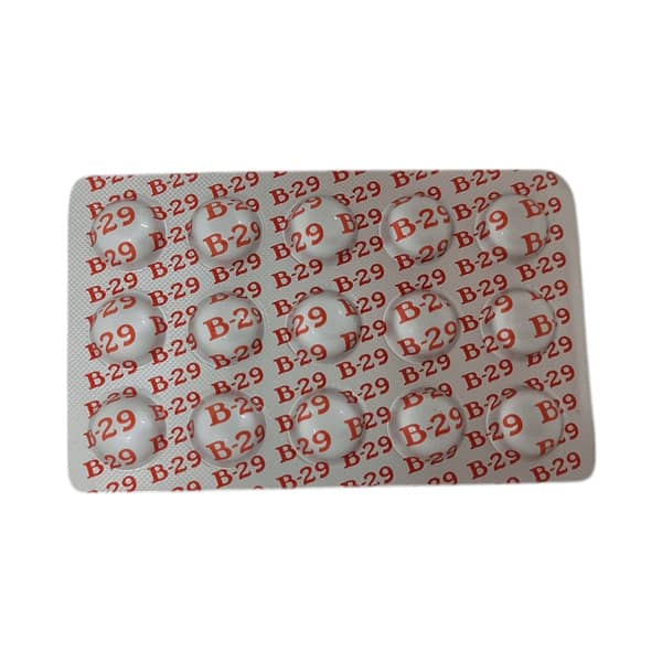 B 29 Strip Of 15 Tablets