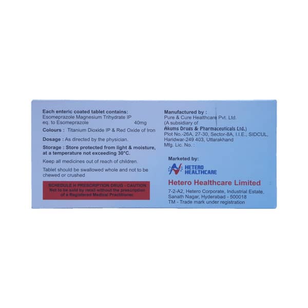 4Ph 40Mg Strip Of 10 Tablets