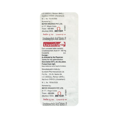Liveril U 150mg Strip Of 10 Tablets