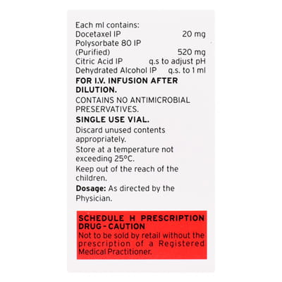 Daxotel 120 Mg Injection 6 Ml