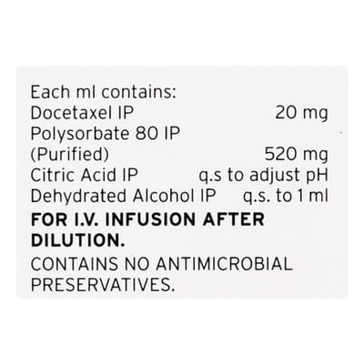 Daxotel 120 Mg Injection 6 Ml