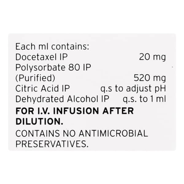 Daxotel 120 Mg Injection 6 Ml