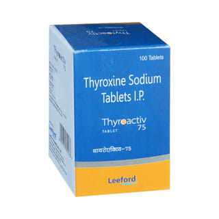 Thyroactive 75 Tablet 100 No'S