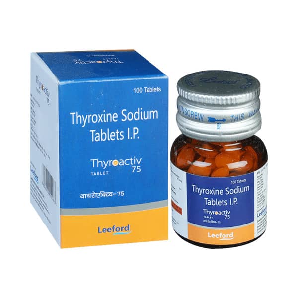Thyroactive 75 Tablet 100 No'S