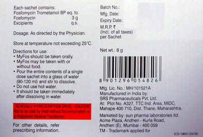 Myfos Sachet Of 8gm Powder