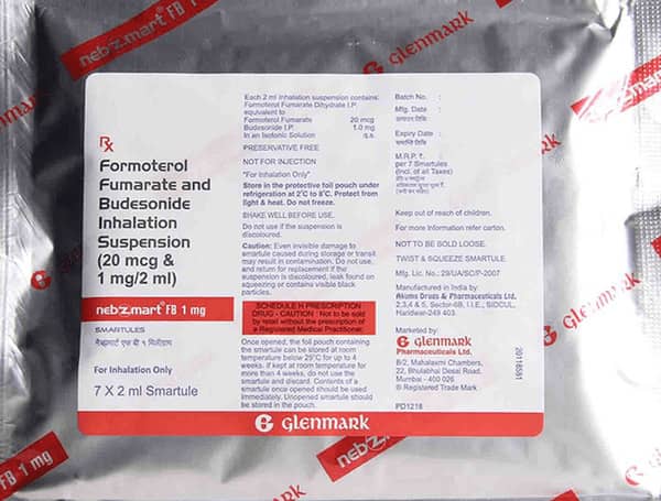 Nebzmart Fb 1mg 2ml Packet Of 7 Smartules