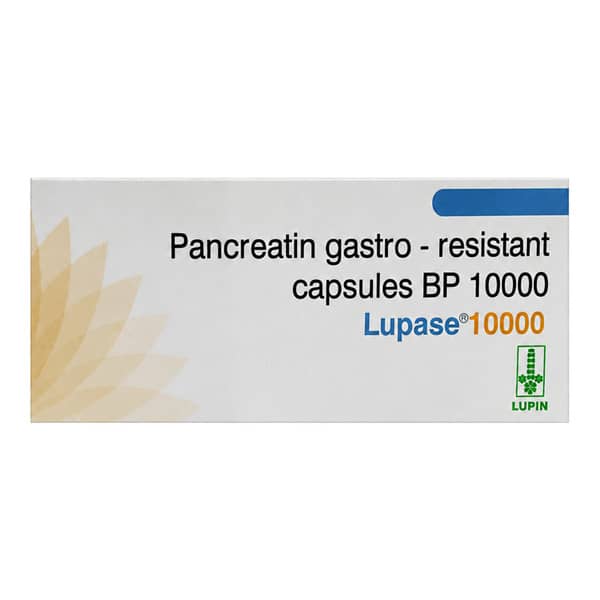 Lupase 10000 Strip Of 15 Capsules