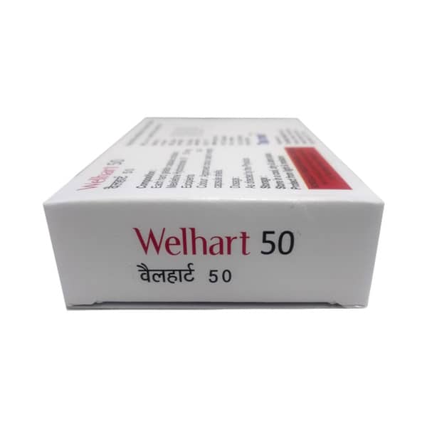 Welhart 50Mg Strip Of 10 Capsules