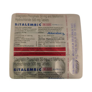 Sitalembic M 500 Strip Of 15 Tablets