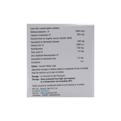 Synerval Cd3 Strip Of 10 Tablets