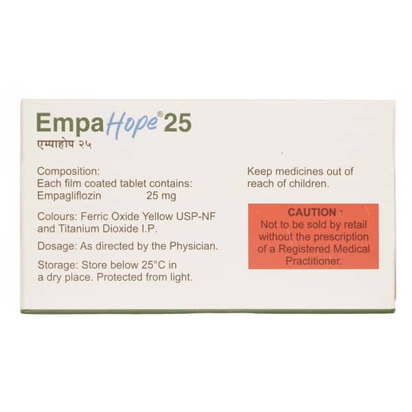 Empahope 25mg Strip Of 10 Tablets