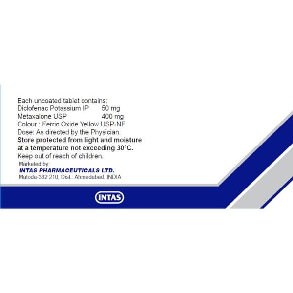 Flaminta 50/400mg Strip Of 10 Tablets