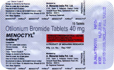 Menoctyl 40mg Strip Of 15 Tablets