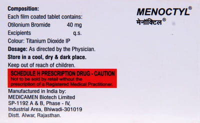 Menoctyl 40mg Strip Of 15 Tablets