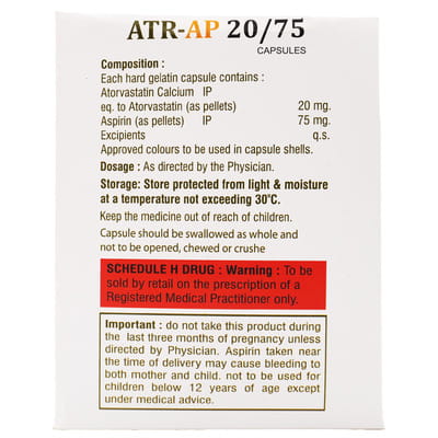 Atr Ap 20/75mg Strip Of 15 Capsules