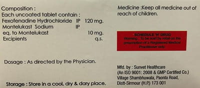 Exocast Strip Of 10 Tablets