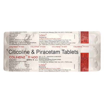 Colihenz P 400mg Strip Of 15 Tablets