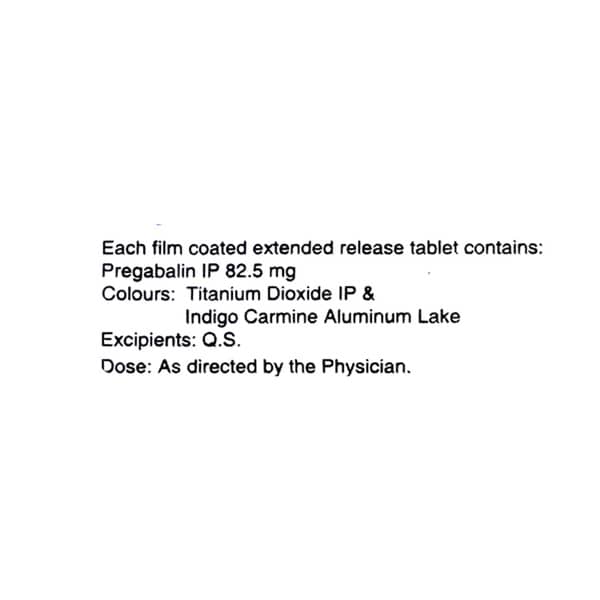 Pregabid CR 82.5 Tablet