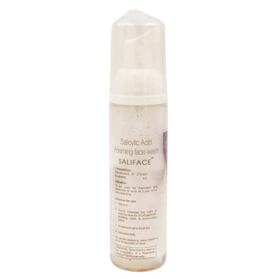 Saliface Bottle Of 60ml Foaming Face Wash