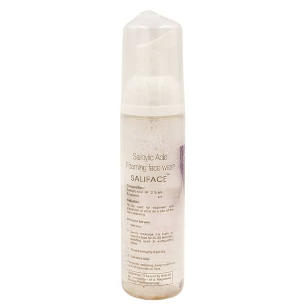 Saliface Bottle Of 60ml Foaming Face Wash
