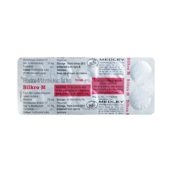 Bilkro M Strip Of 10 Tablets