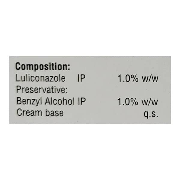 Luliact 1% Tube Of 30Gm Cream