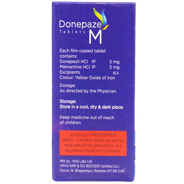Donepaze M Strip Of 10 Tablets