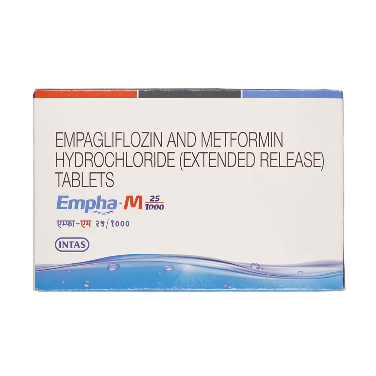 Empha M 25/1000mg Strip Of 10 Tablets: Uses, Side Effects, Price ...