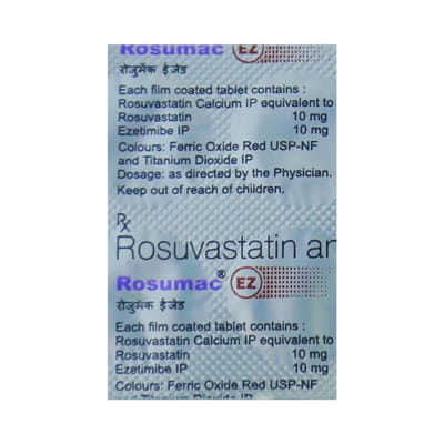 Rosumac Ez Strip Of 10 Tablets