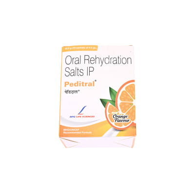 Peditral Orange Flavour Sachet Of 4.2gm Oral Powder