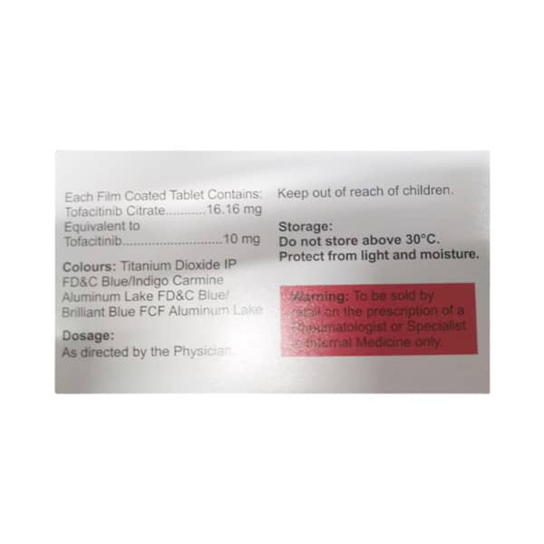 Tofe 10mg Strip Of 10 Tablets