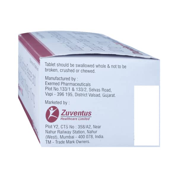Dapafor V 10/100Mg Strip Of 10 Tablets