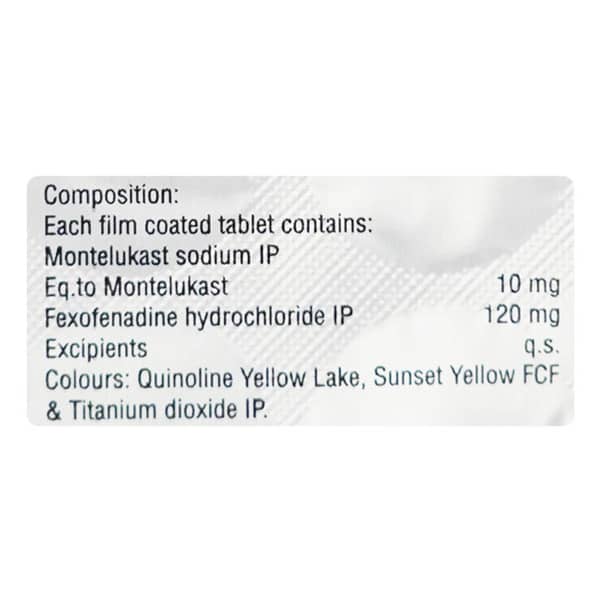 Telekast F Strip Of 15 Tablets