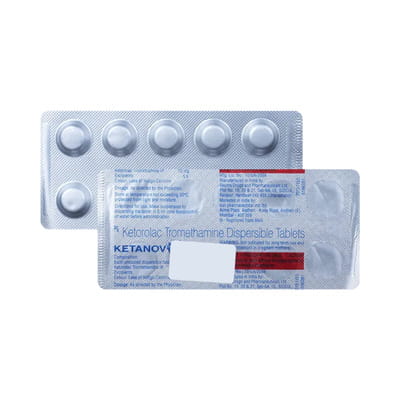 Ketanov Dt 10mg Strip Of 10 Tablets