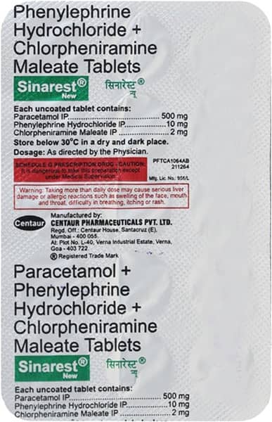 सिनारेस्ट न्यू टैबलेट