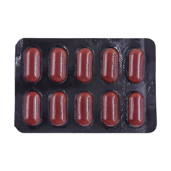 Omega Erythro 500Mg Strip Of 10 Tablets