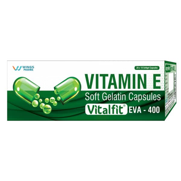Vitalfit Eva 400mg Strip Of 10 Softgel Capsules