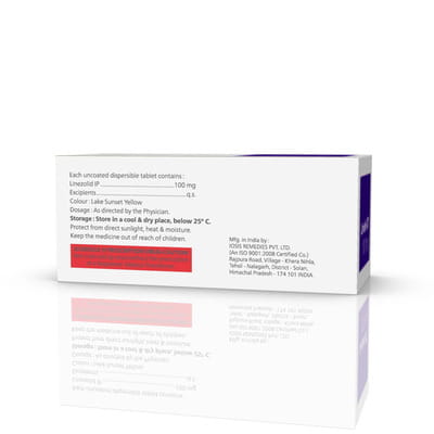 Linolet Dt 100mg Strip Of 10 Tablets