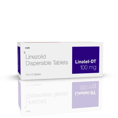 Linolet Dt 100mg Strip Of 10 Tablets