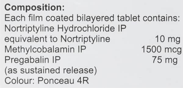 Pregabanyl Ntm Strip Of 10 Tablets